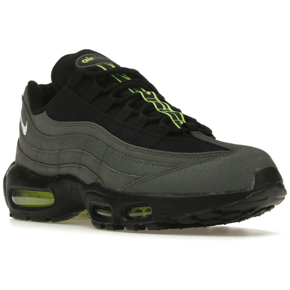 Miniatyrbild av Nike Air Max 95 Grey Black Volt 2