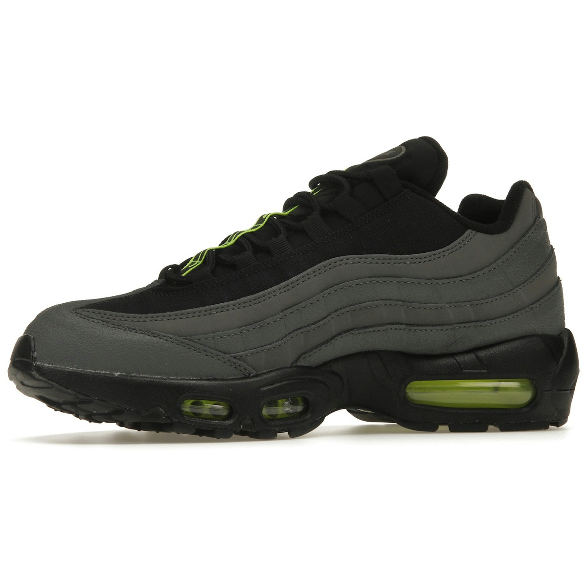 Miniatyrbild av Nike Air Max 95 Grey Black Volt 3