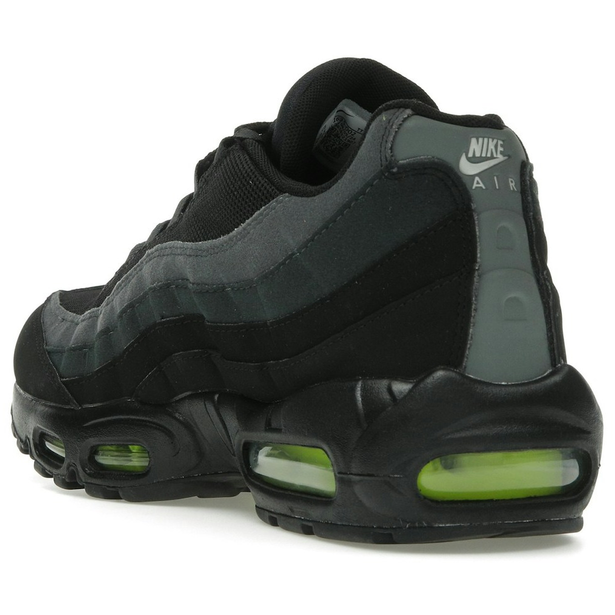 Miniatyrbild av Nike Air Max 95 Logo Black Grey Volt 4