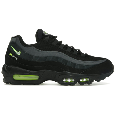 Nike Air Max 95 Logo Black Grey Volt