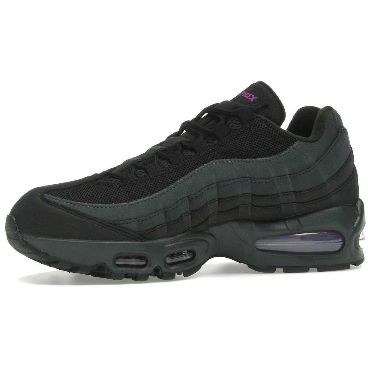 Miniatyrbild av Nike Air Max 95 OG Big Bubble Black Vivid Purple 3