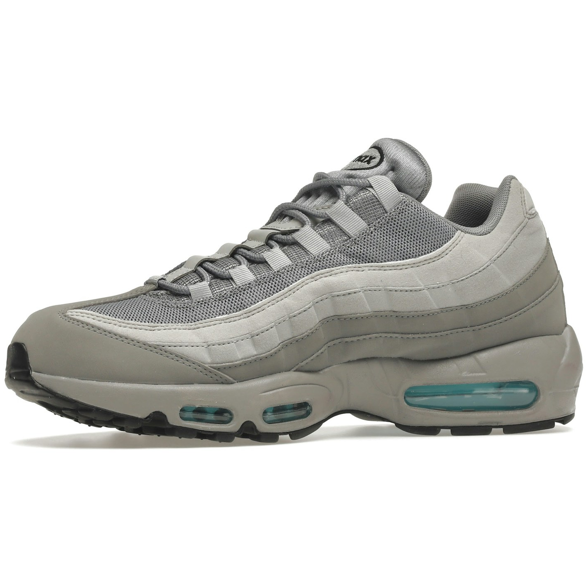 Miniatyrbild av Nike Air Max 95 Retro Logo Grey Aqua 3
