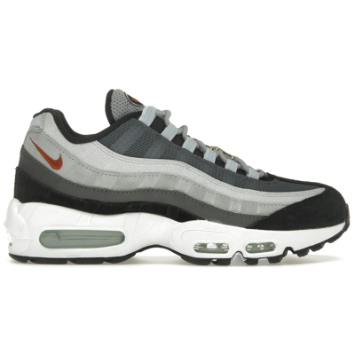 Nike Air Max 95 Wolf Grey Rugged Orange