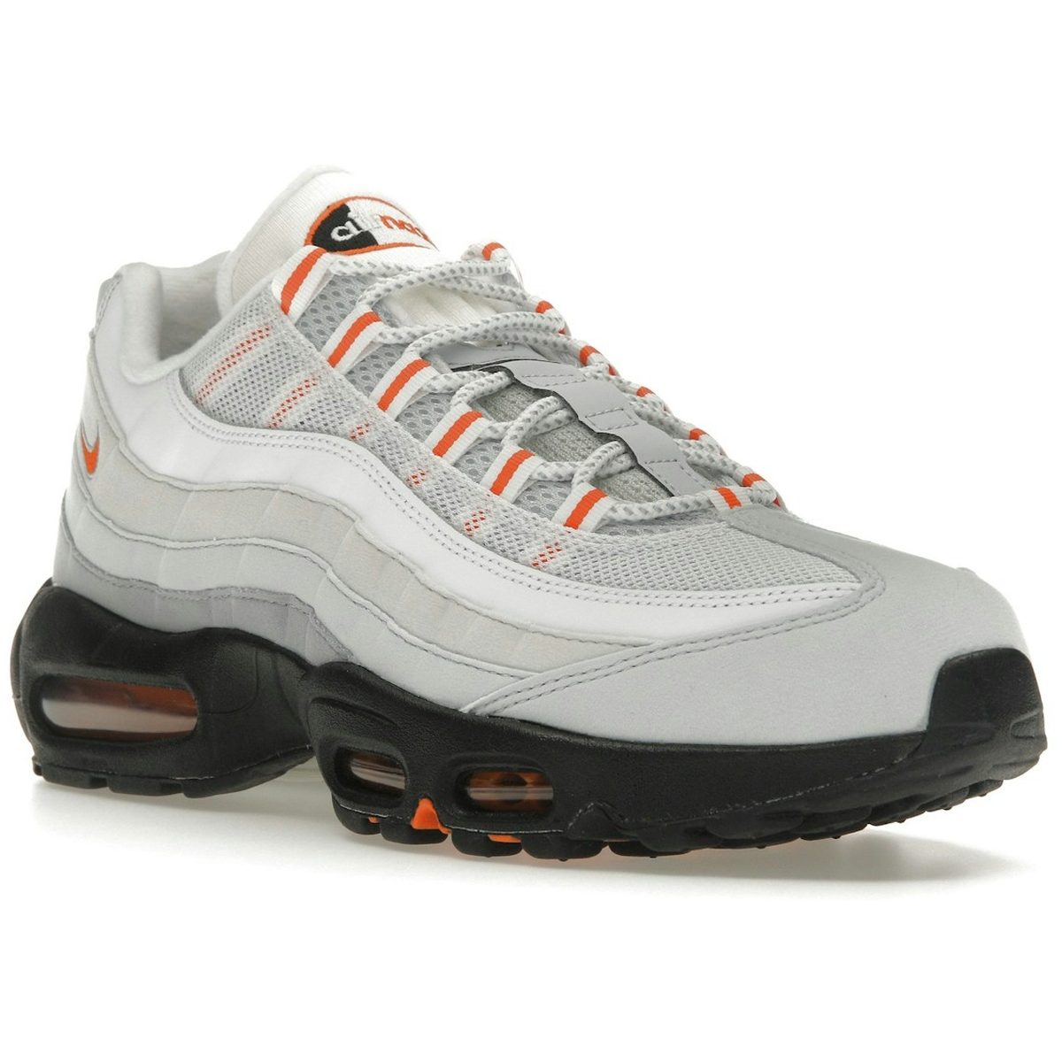 Miniatyrbild av Nike Air Max 95 Wolf Grey Safety Orange 2