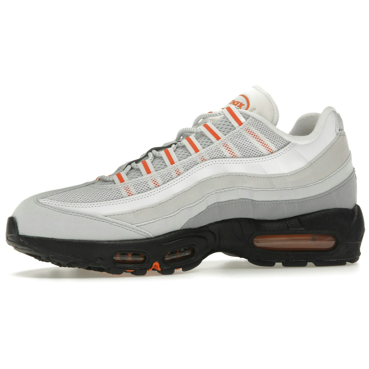Miniatyrbild av Nike Air Max 95 Wolf Grey Safety Orange 3