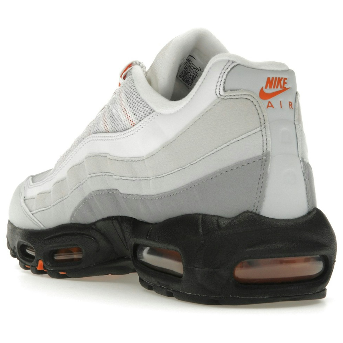Miniatyrbild av Nike Air Max 95 Wolf Grey Safety Orange 4