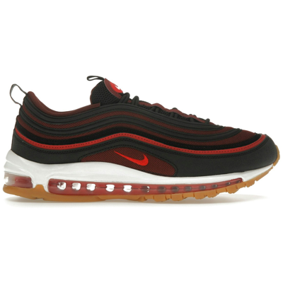Nike Air Max 97 Black Team Scarlet