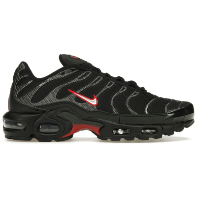 Nike Air Max Plus Black Red Metallic Silver