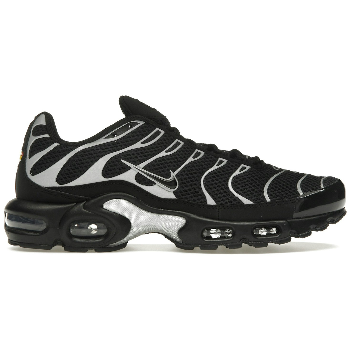 Nike Air Max Plus Black Reflective Silver