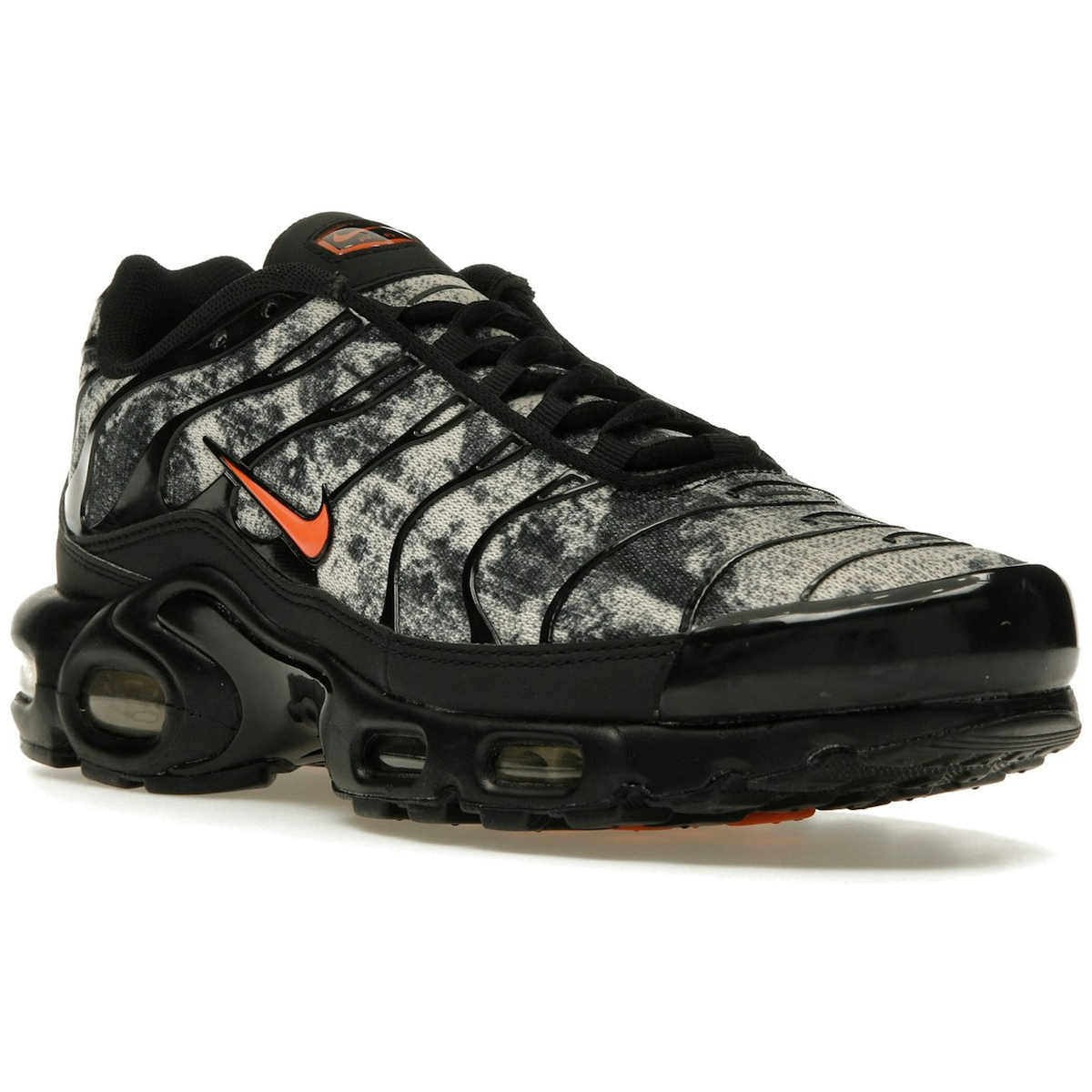 Miniatyrbild av Nike Air Max Plus Camo Black Safety Orange 2