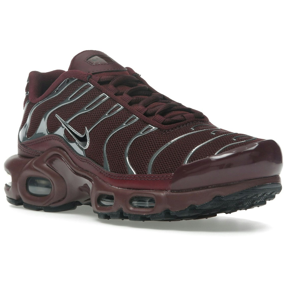 Miniatyrbild av Nike Air Max Plus Night Maroon Metallic Silver 2