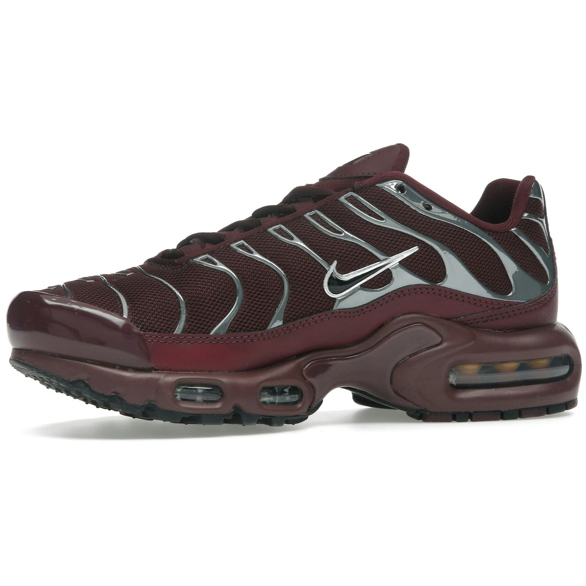 Miniatyrbild av Nike Air Max Plus Night Maroon Metallic Silver 3