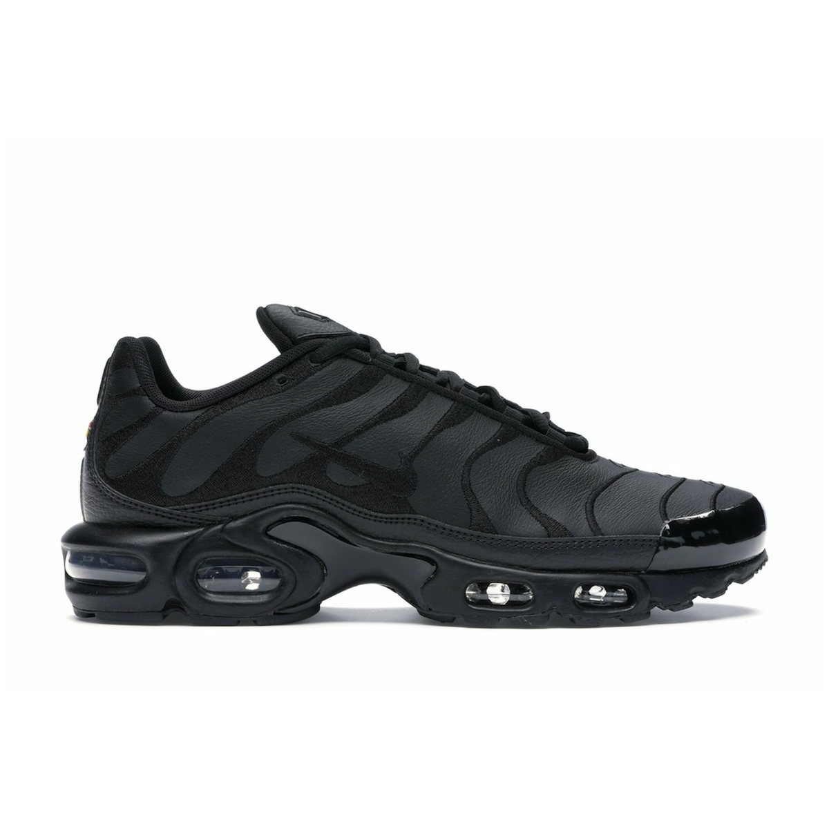 Nike Air Max Plus Triple Black Leather