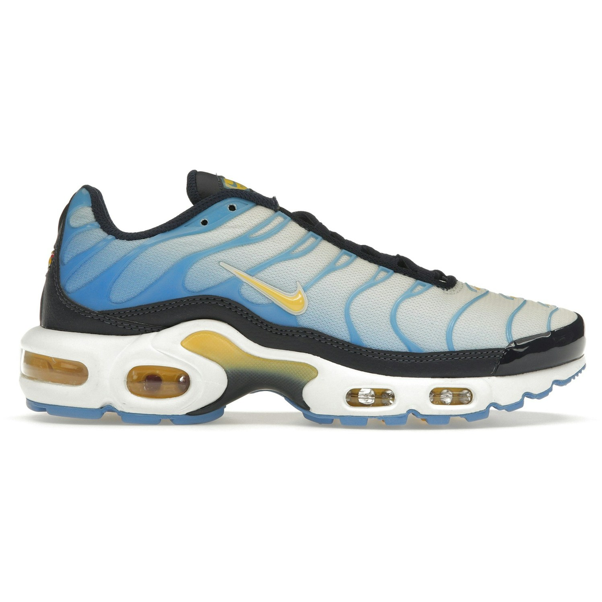 Nike Air Max Plus University Blue Topaz Gold