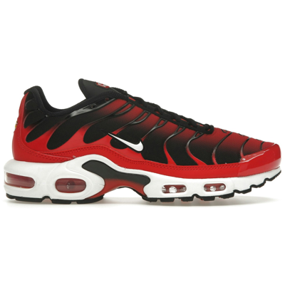 Nike Air Max Plus University Red White Black