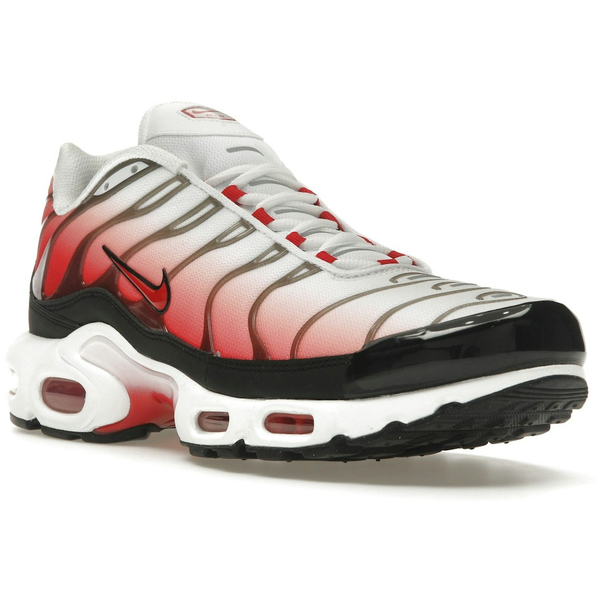 Miniatyrbild av Nike Air Max Plus White Black University Red 2