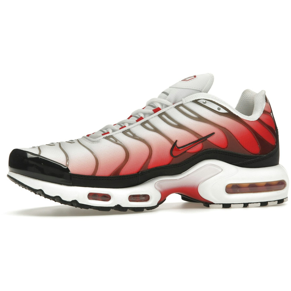 Miniatyrbild av Nike Air Max Plus White Black University Red 3