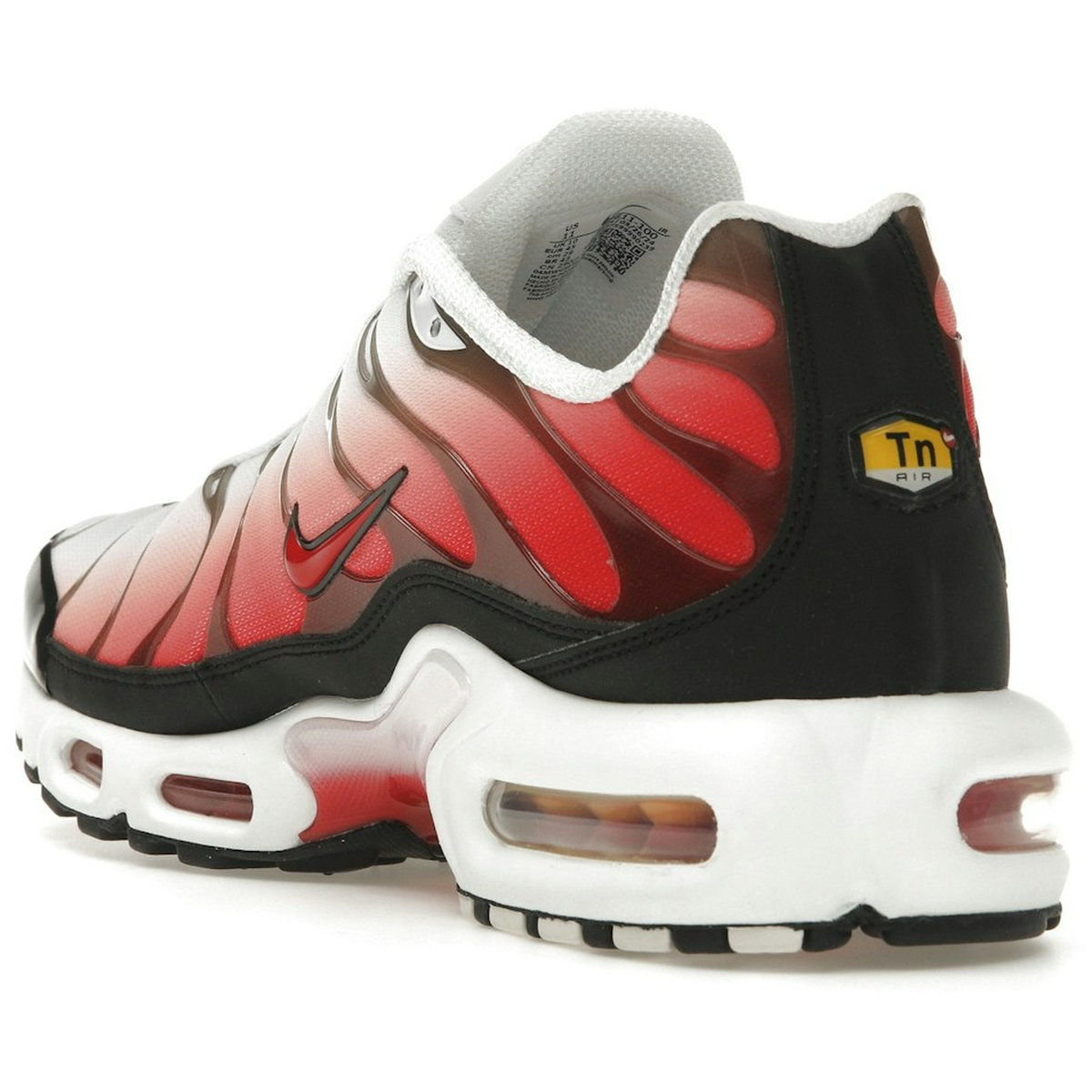 Miniatyrbild av Nike Air Max Plus White Black University Red 4