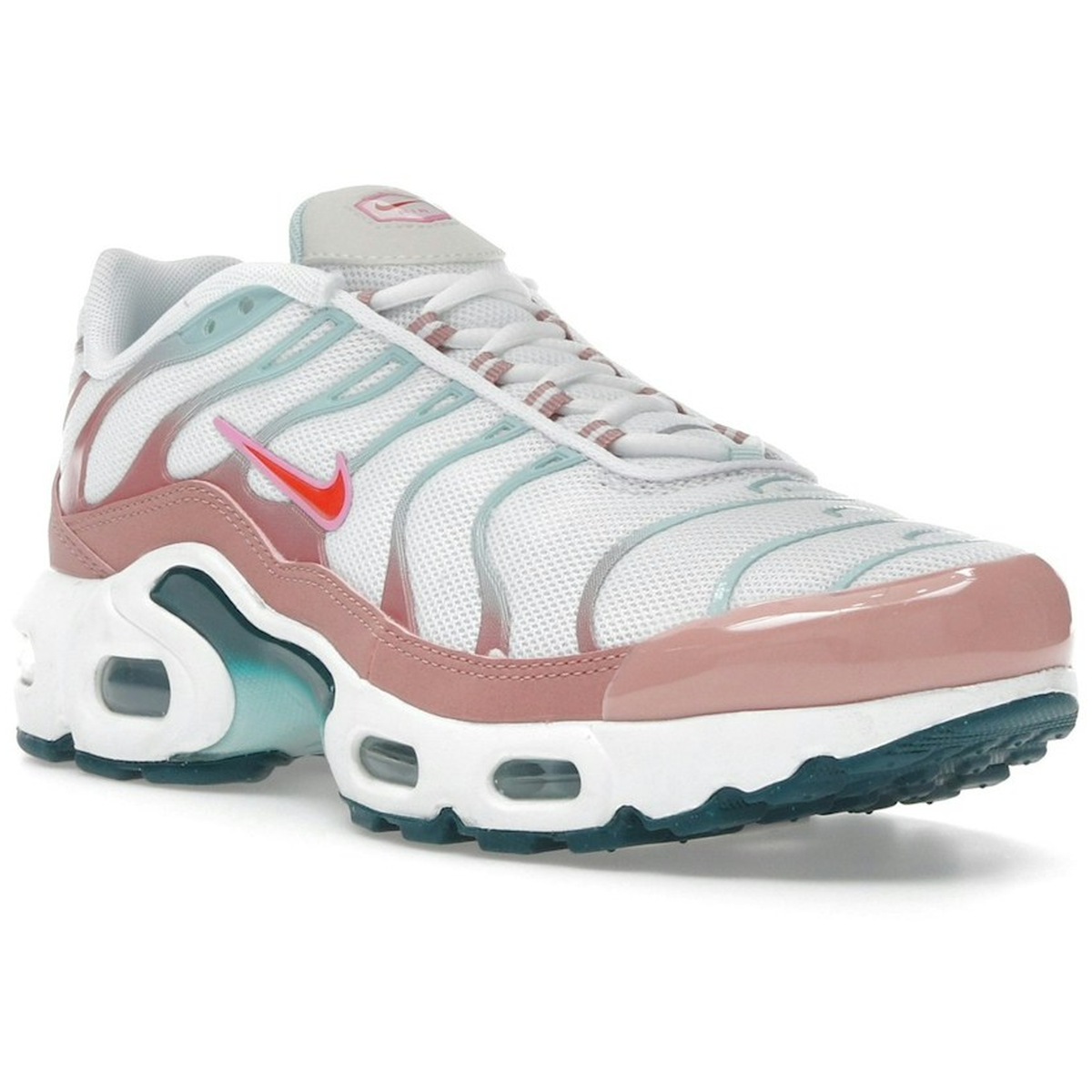 Miniatyrbild av Nike Air Max Plus White Red Stardust Jade Ice Siren Red 2