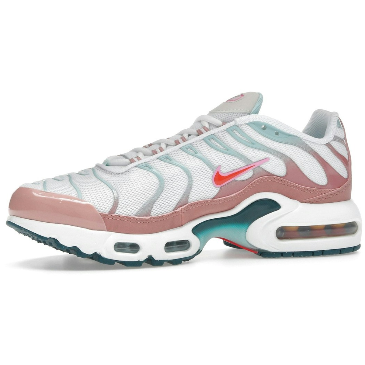 Miniatyrbild av Nike Air Max Plus White Red Stardust Jade Ice Siren Red 3