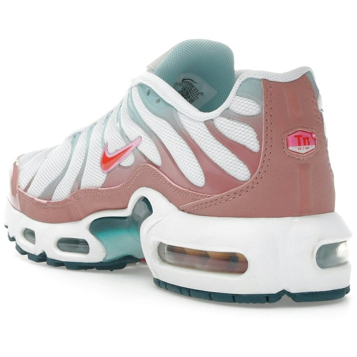 Miniatyrbild av Nike Air Max Plus White Red Stardust Jade Ice Siren Red 4