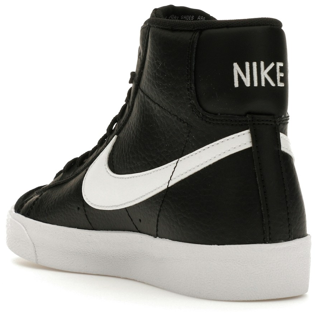 Miniatyrbild av Nike Blazer Mid 77 Black White  4