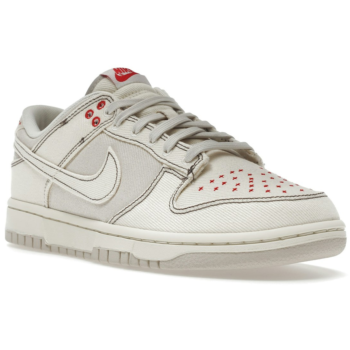 Miniatyrbild av Nike Dunk Low Light Orewood Brown Sashiko 2