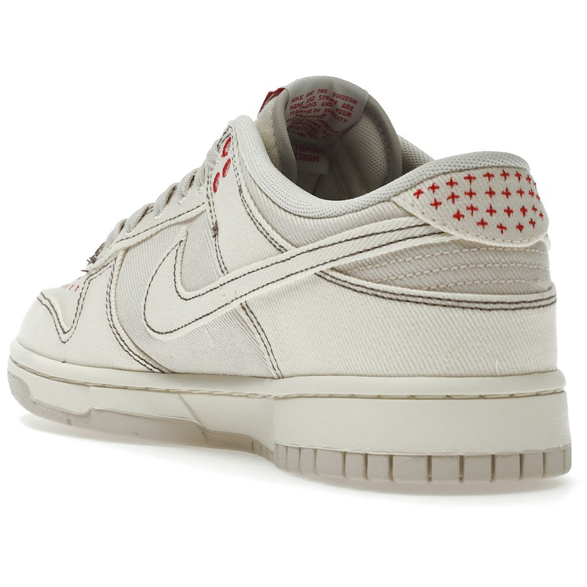 Miniatyrbild av Nike Dunk Low Light Orewood Brown Sashiko 4