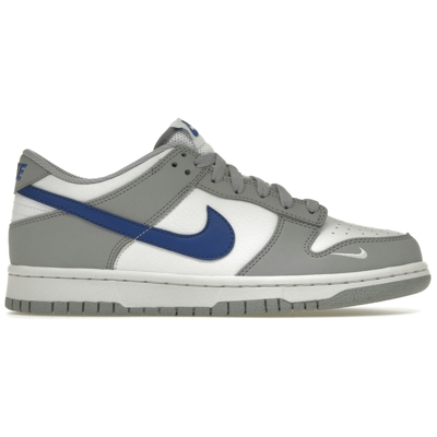 Nike Dunk Low Mini Swoosh Wolf Grey Game Royal