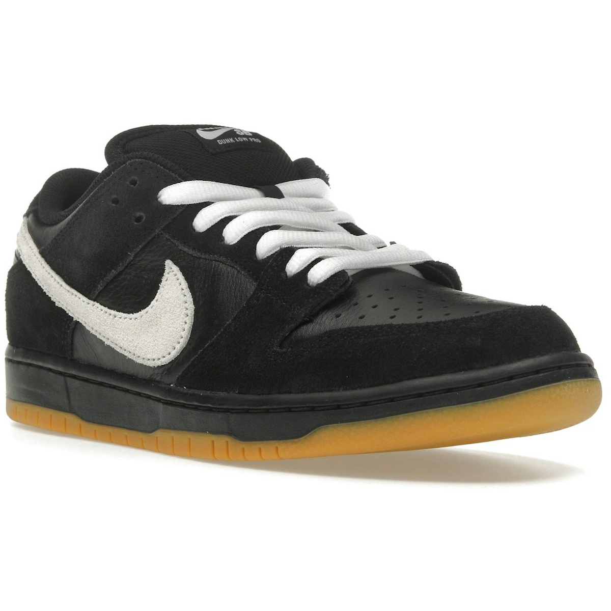 Miniatyrbild av Nike Dunk Low Pro SB Black White Gum 2