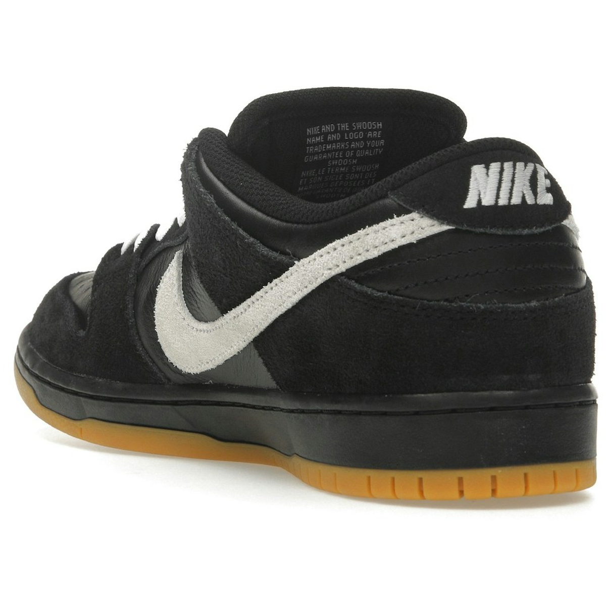 Miniatyrbild av Nike Dunk Low Pro SB Black White Gum 4