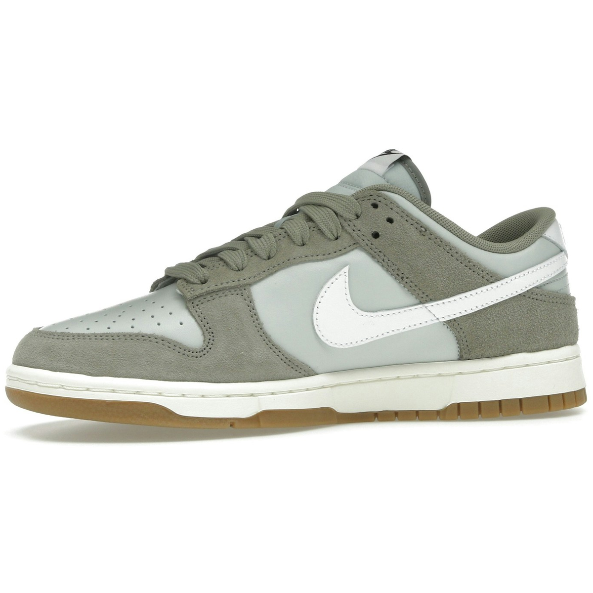 Miniatyrbild av Nike Dunk Low Retro SE Light Silver Light Army Sail White 3