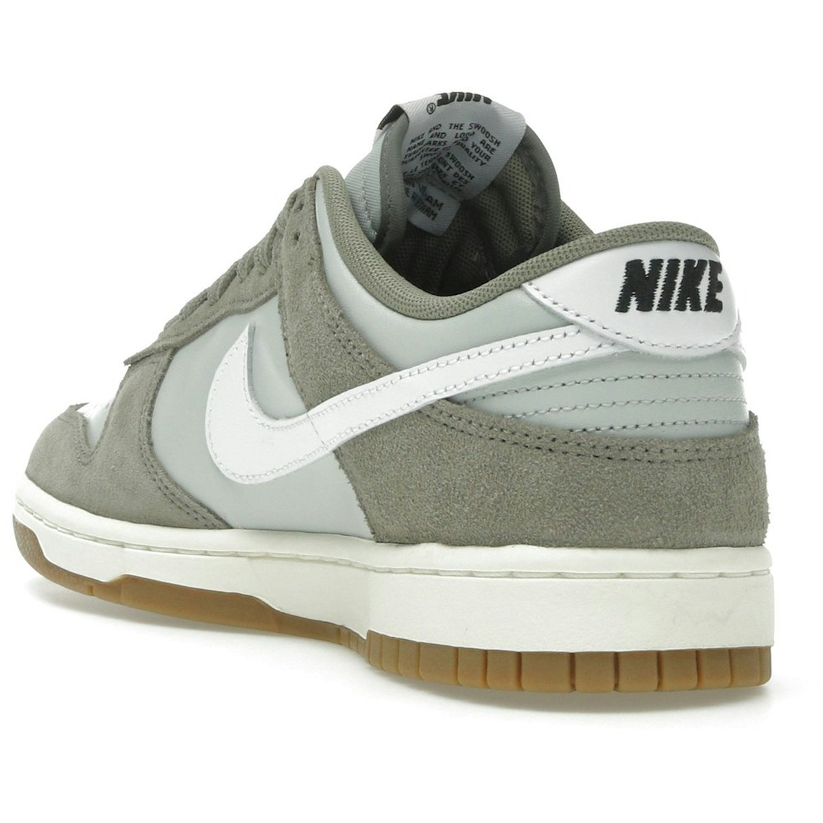 Miniatyrbild av Nike Dunk Low Retro SE Light Silver Light Army Sail White 4