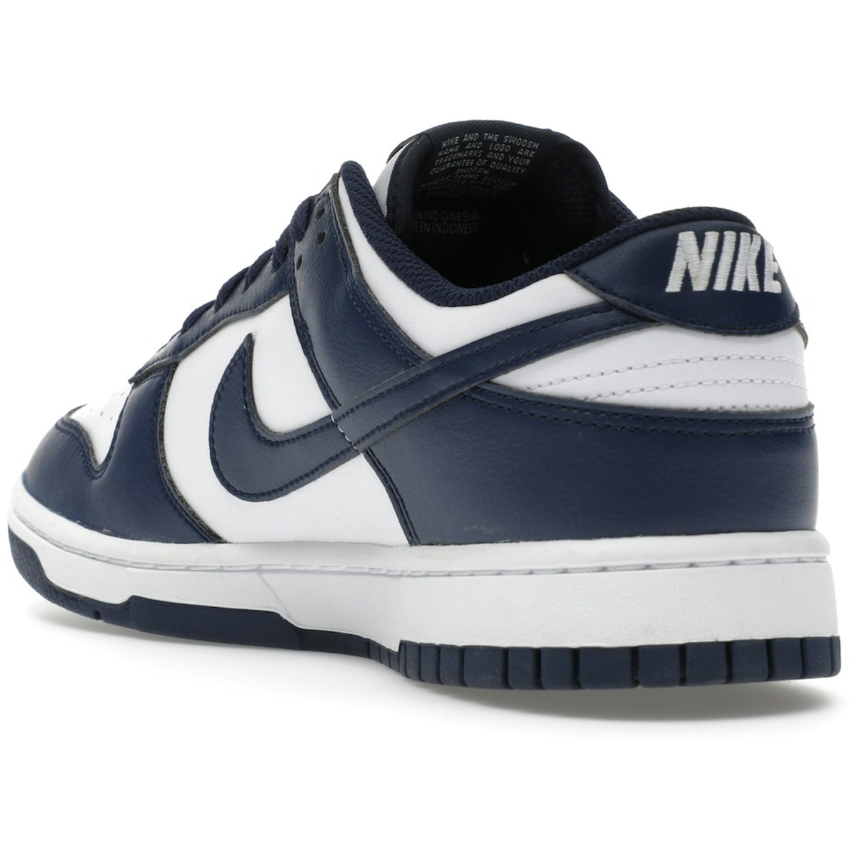 Miniatyrbild av Nike Dunk Low White Midnight Navy 4
