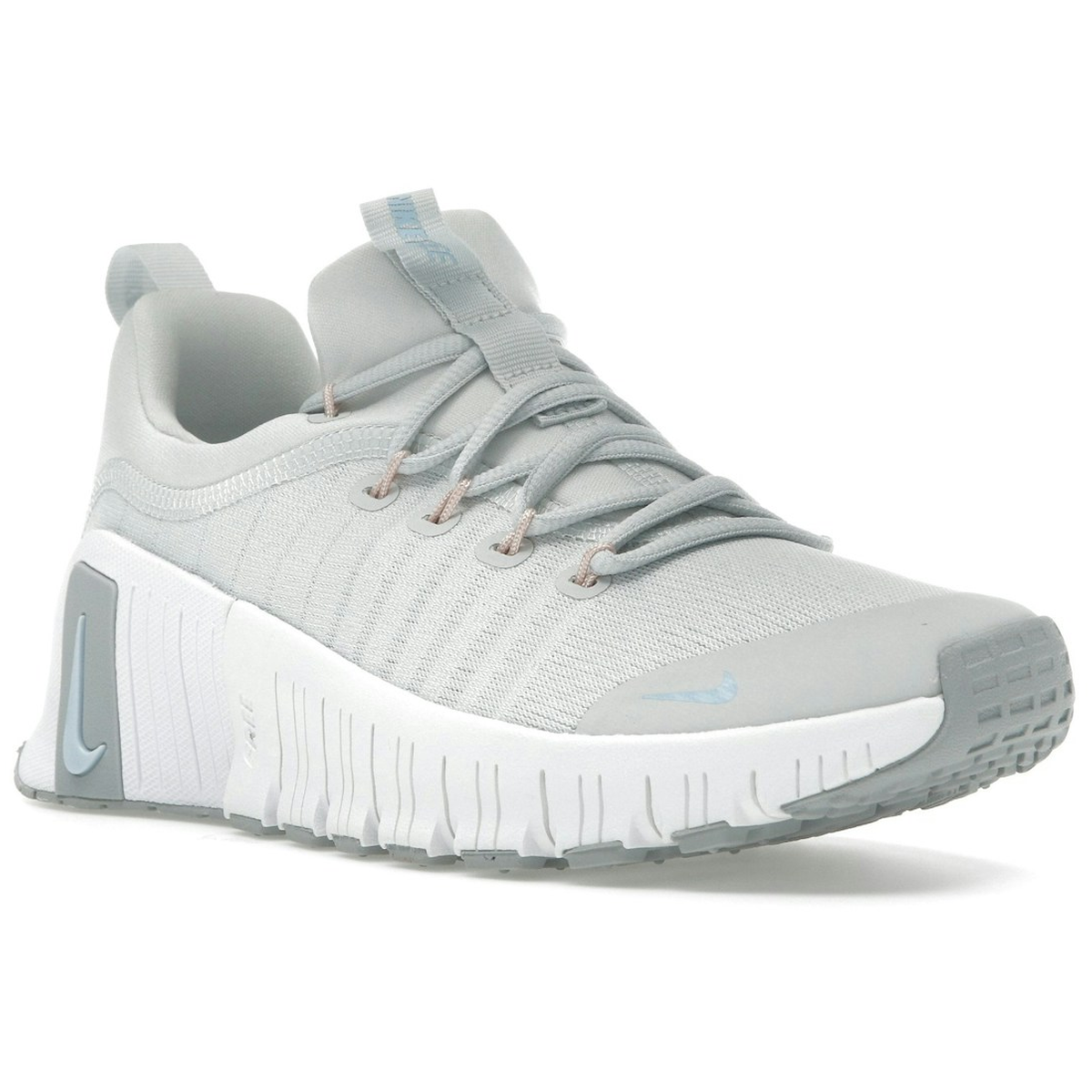 Miniatyrbild av Nike Free Metcon 6 Photon Dust Light Smoke Grey Summit White Metallic Silverr 2