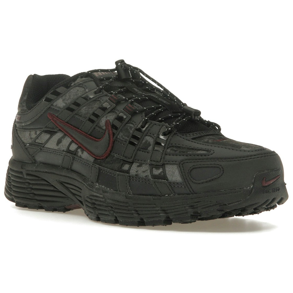 Miniatyrbild av Nike P-6000 Black Burgundy Crush 2