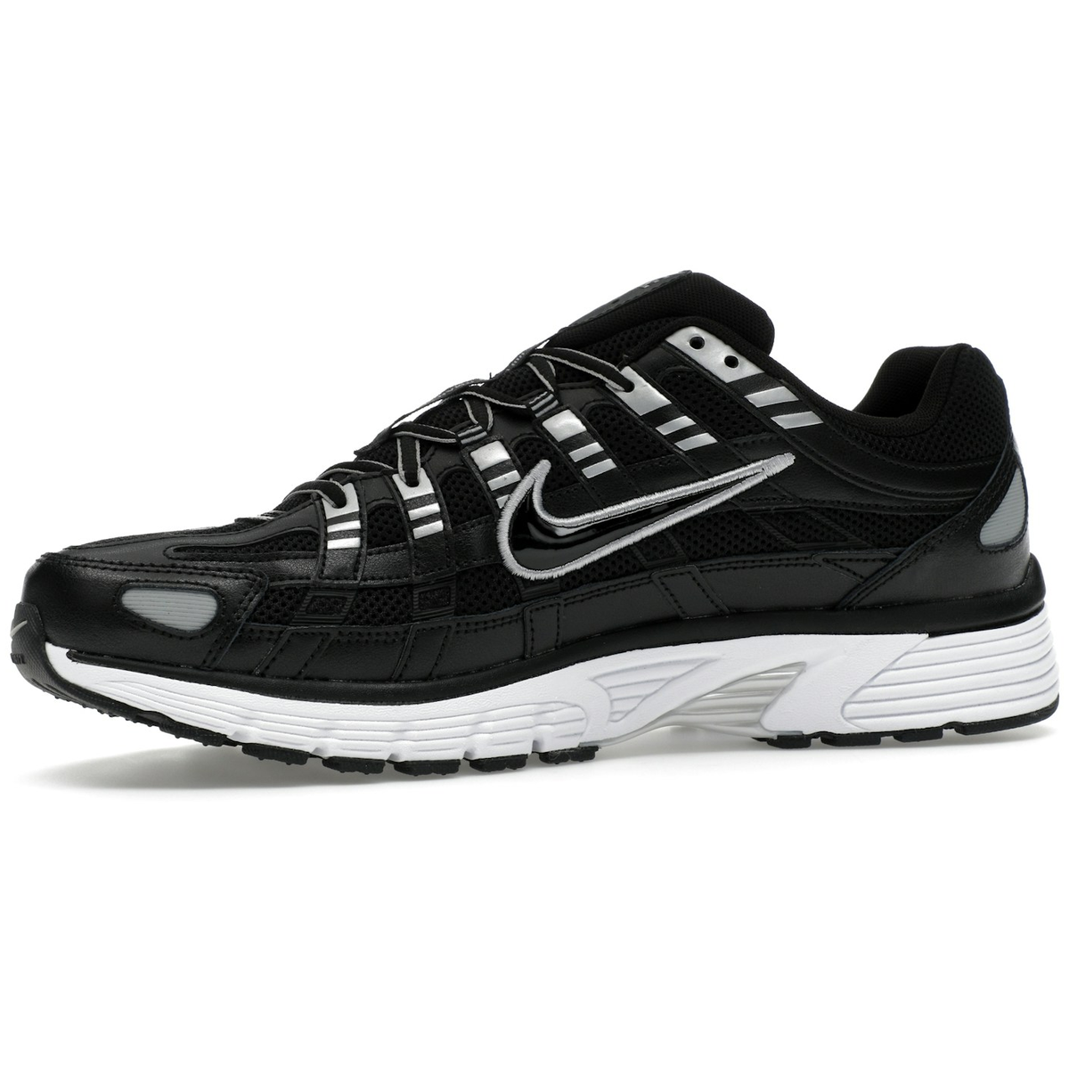Miniatyrbild av Nike P-6000 Black White Metallic Silver 3