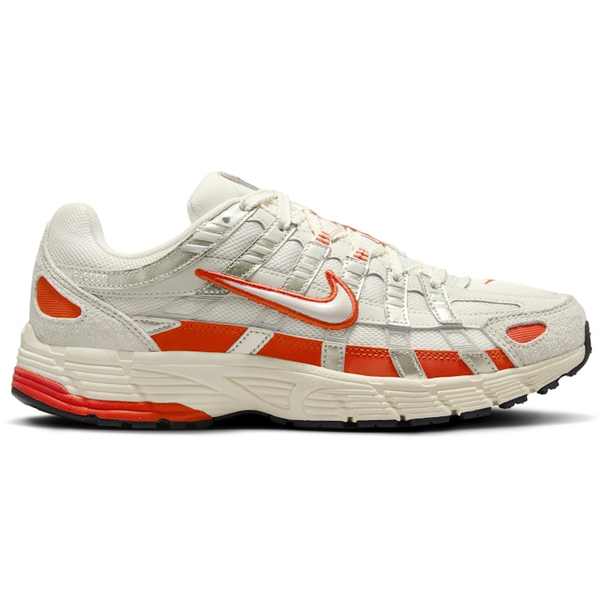 Miniatyrbild av Nike P-6000 Light Bone Picante Red 2