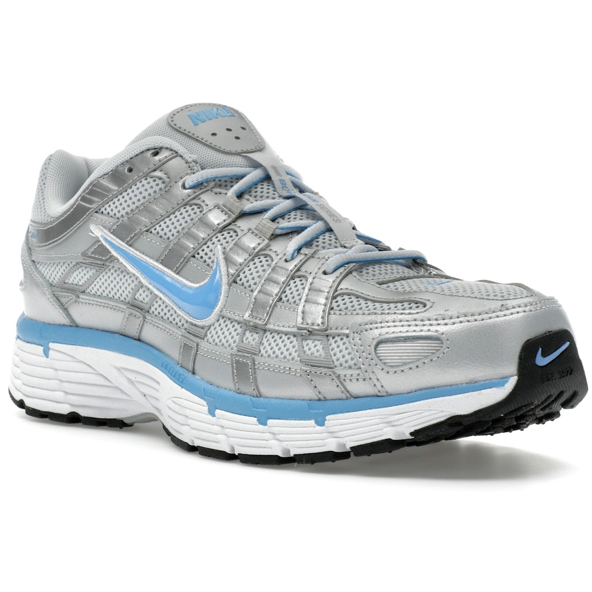 Miniatyrbild av Nike P-6000 Metallic Silver University Blue 2