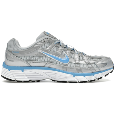 Nike P-6000 Metallic Silver University Blue