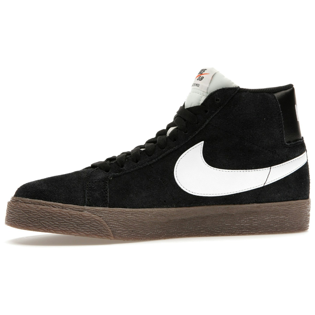 Miniatyrbild av Nike SB Zoom Blazer Mid Black White Dark Gum 3