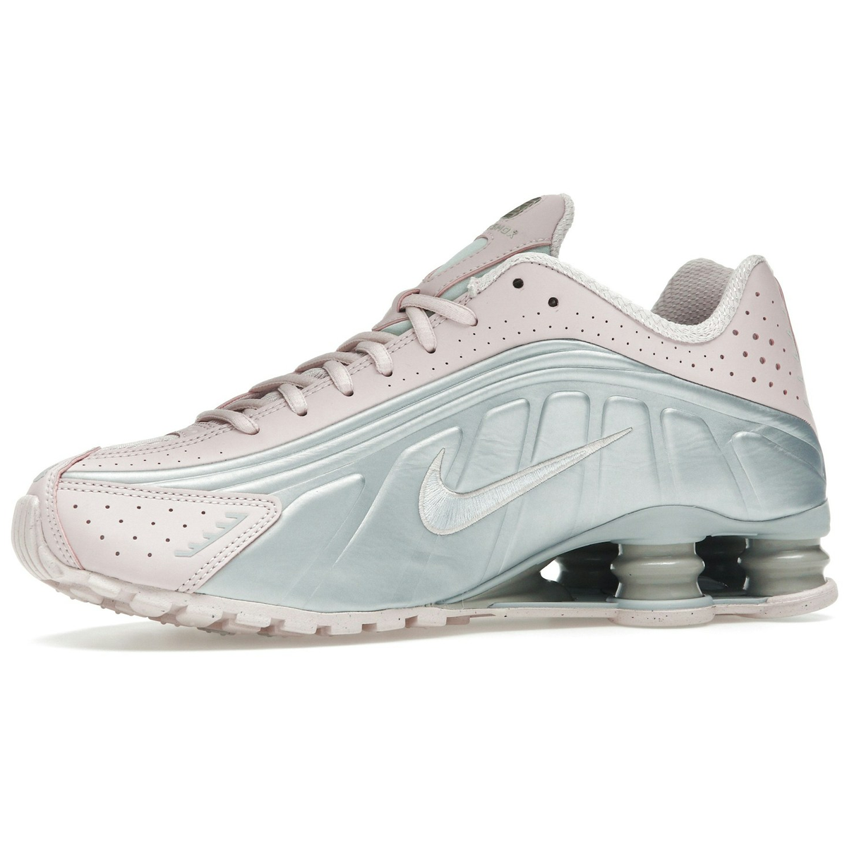 Miniatyrbild av Nike Shox R4 Barely Rose Metallic Platinum 3