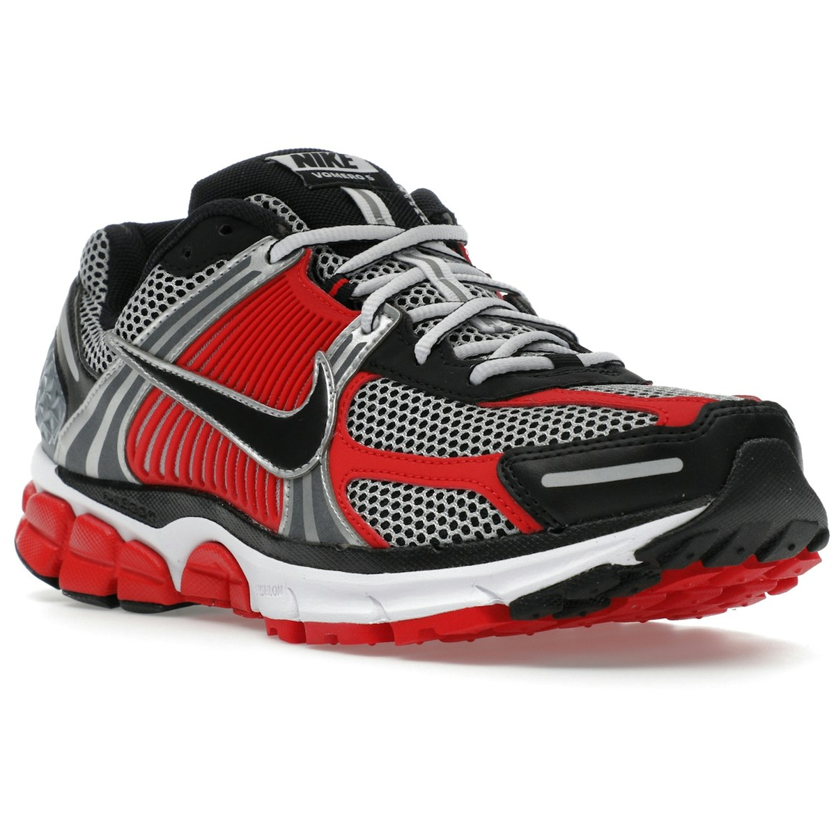 Miniatyrbild av Nike Zoom Vomero 5 Metallic Silver University Red 2