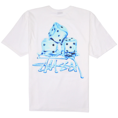 Stussy Melted Tee White