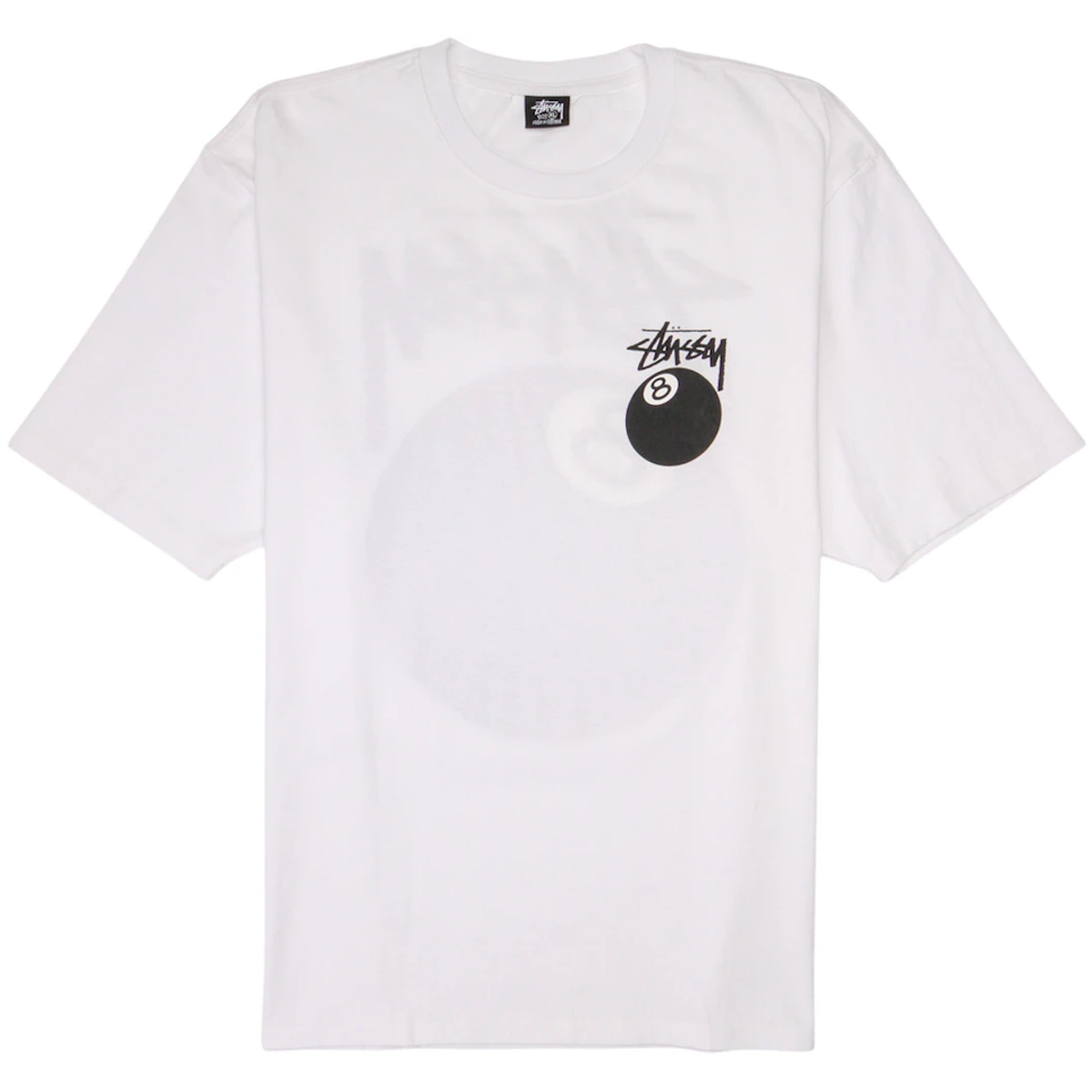 Stussy Tee 8ball White