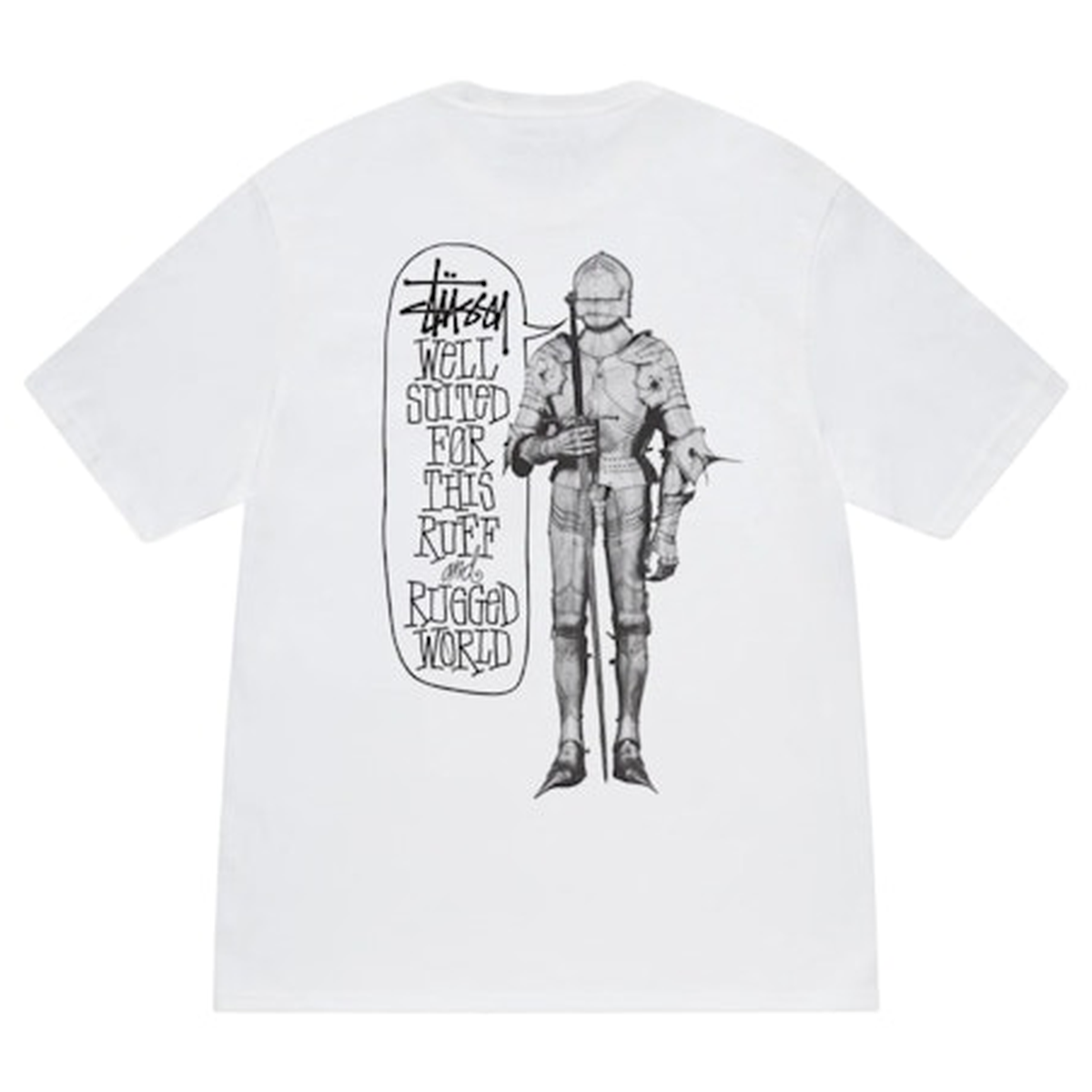 Miniatyrbild av Stussy Well Suited Tee White 3