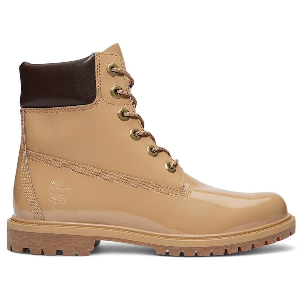 Miniatyrbild av Timberland 6 Premium Waterproof Boot Patent Light Brown  4