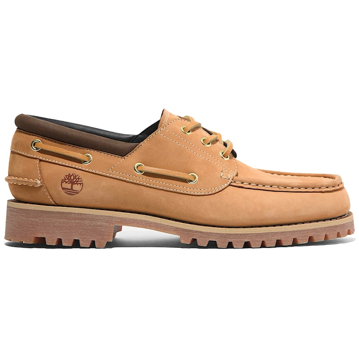 Miniatyrbild av Timberland Authentic Boat Shoe Wheat Nubuck 2