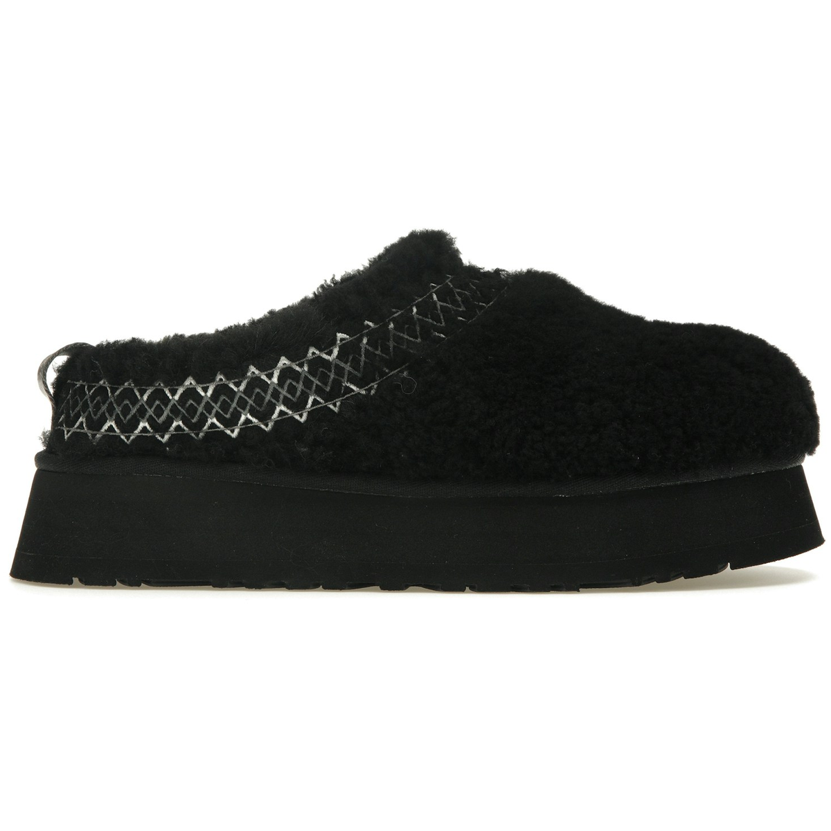 UGG Tazz Slipper Heritage Braid Black